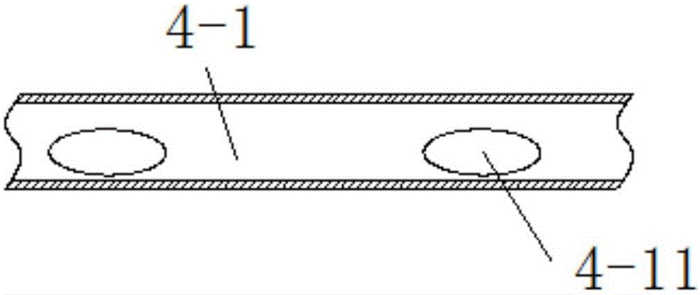 Cable rope cabin penetrating device and method