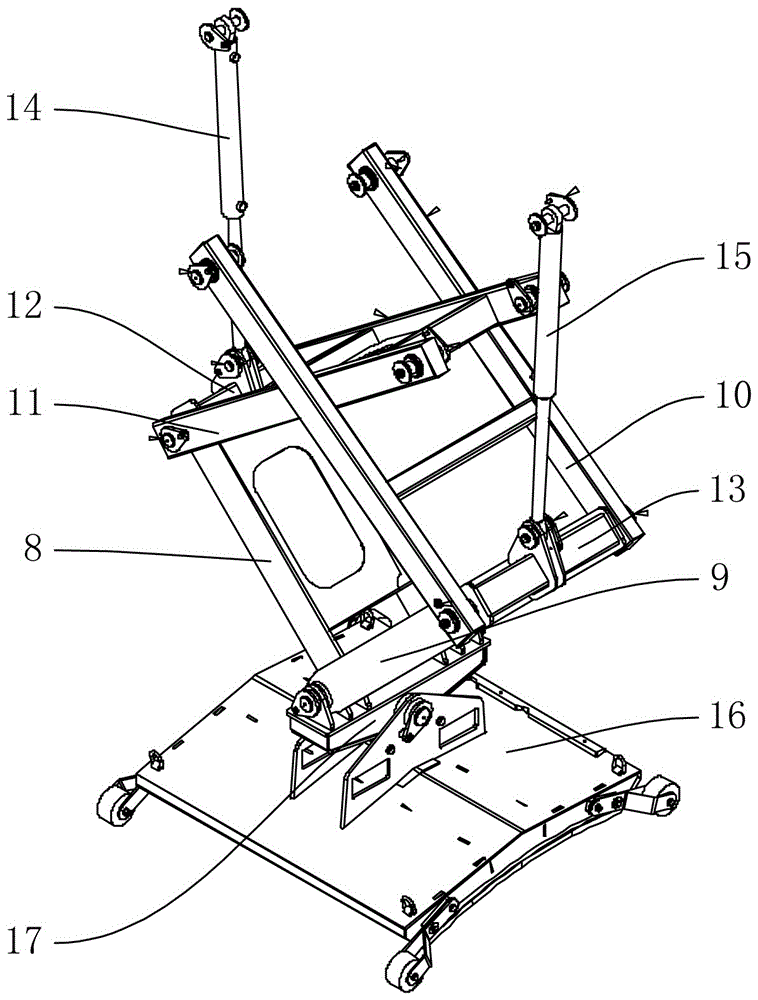Blade mounting device of wind driven generator