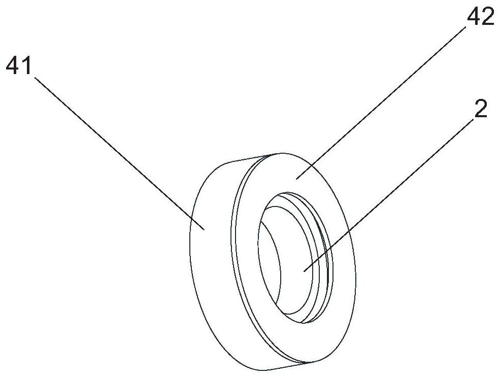 Oil-cooled motor bearing lubricating structure