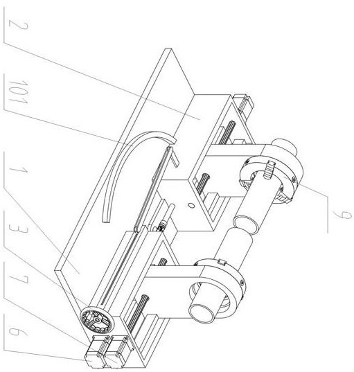 Clamp for heating and ventilation pipe welding