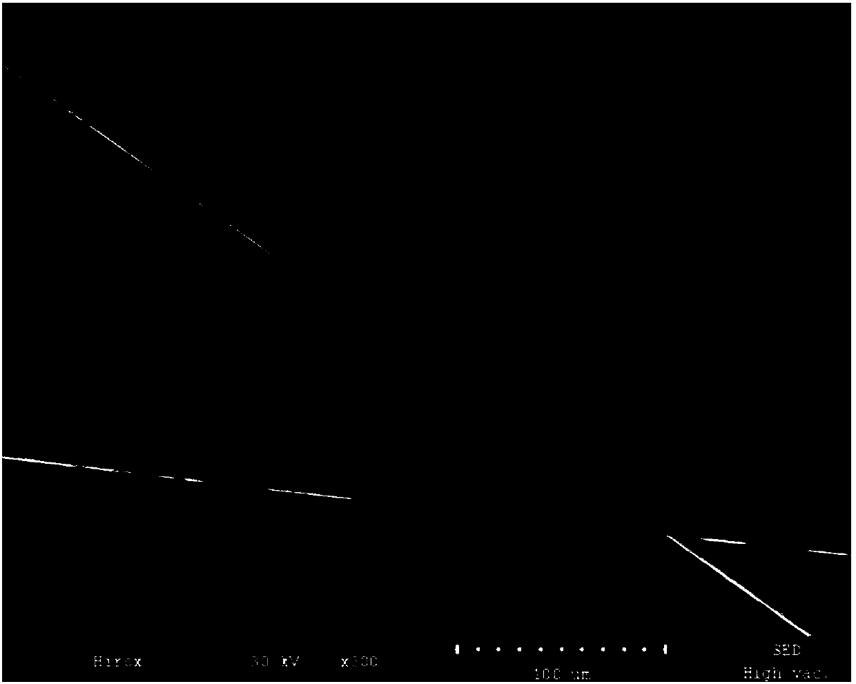 A kind of ferromagnetic glass fiber and its preparation method and application