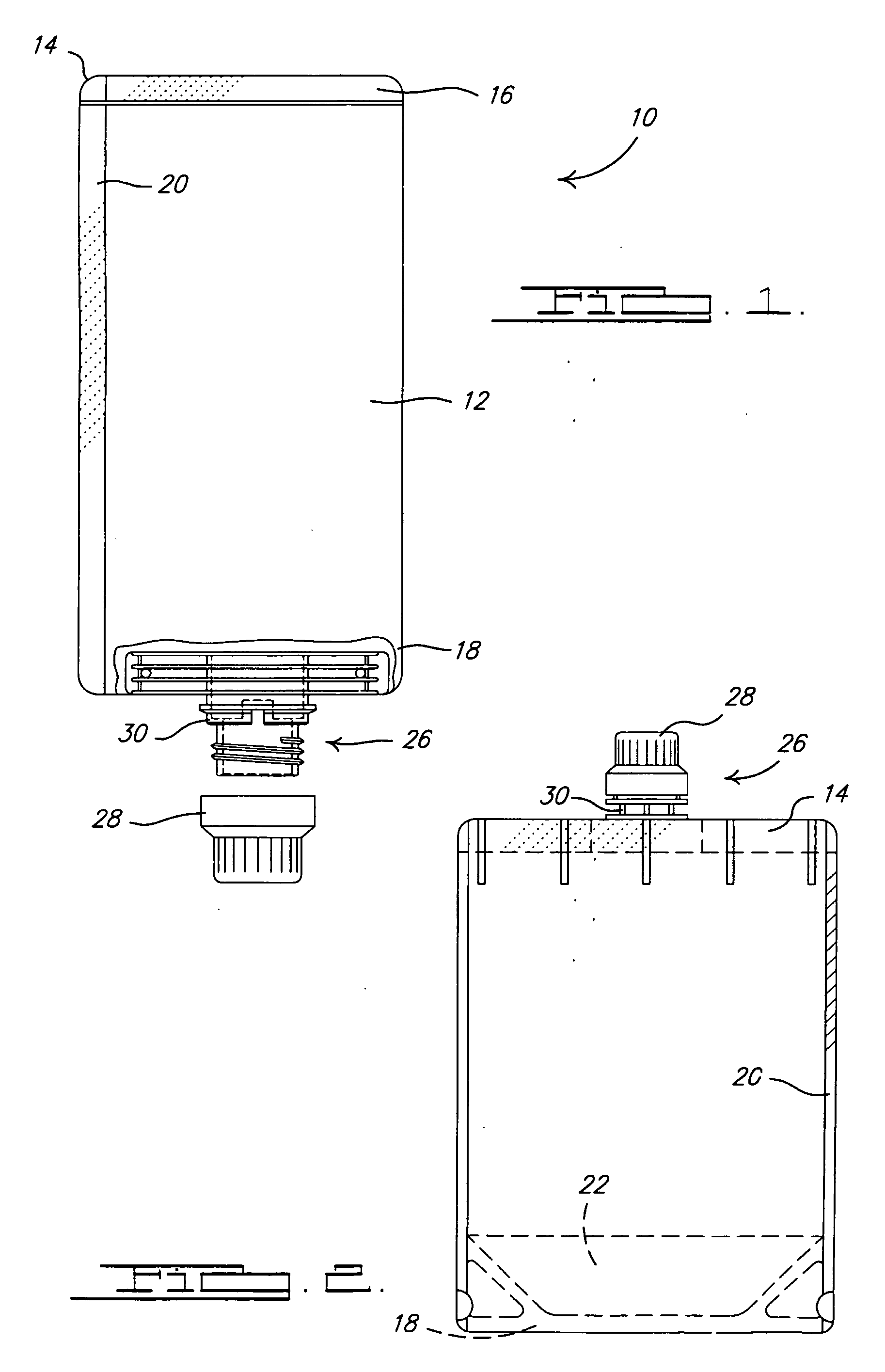 Apparatus and method of filling a flexible pouch with extended shelf life