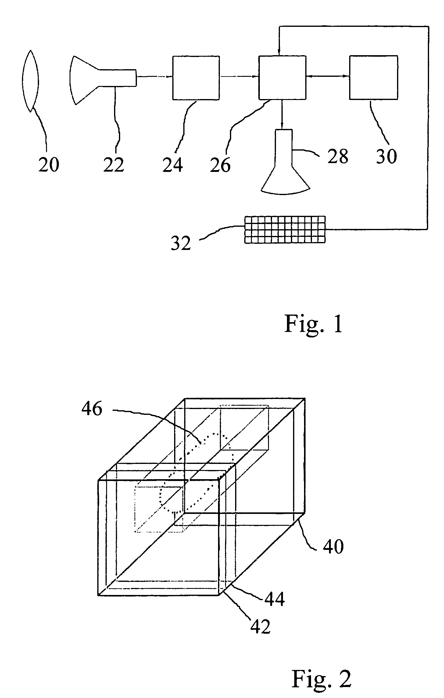 Method and apparatus for visualization of biological structures with use of 3D position information from segmentation results