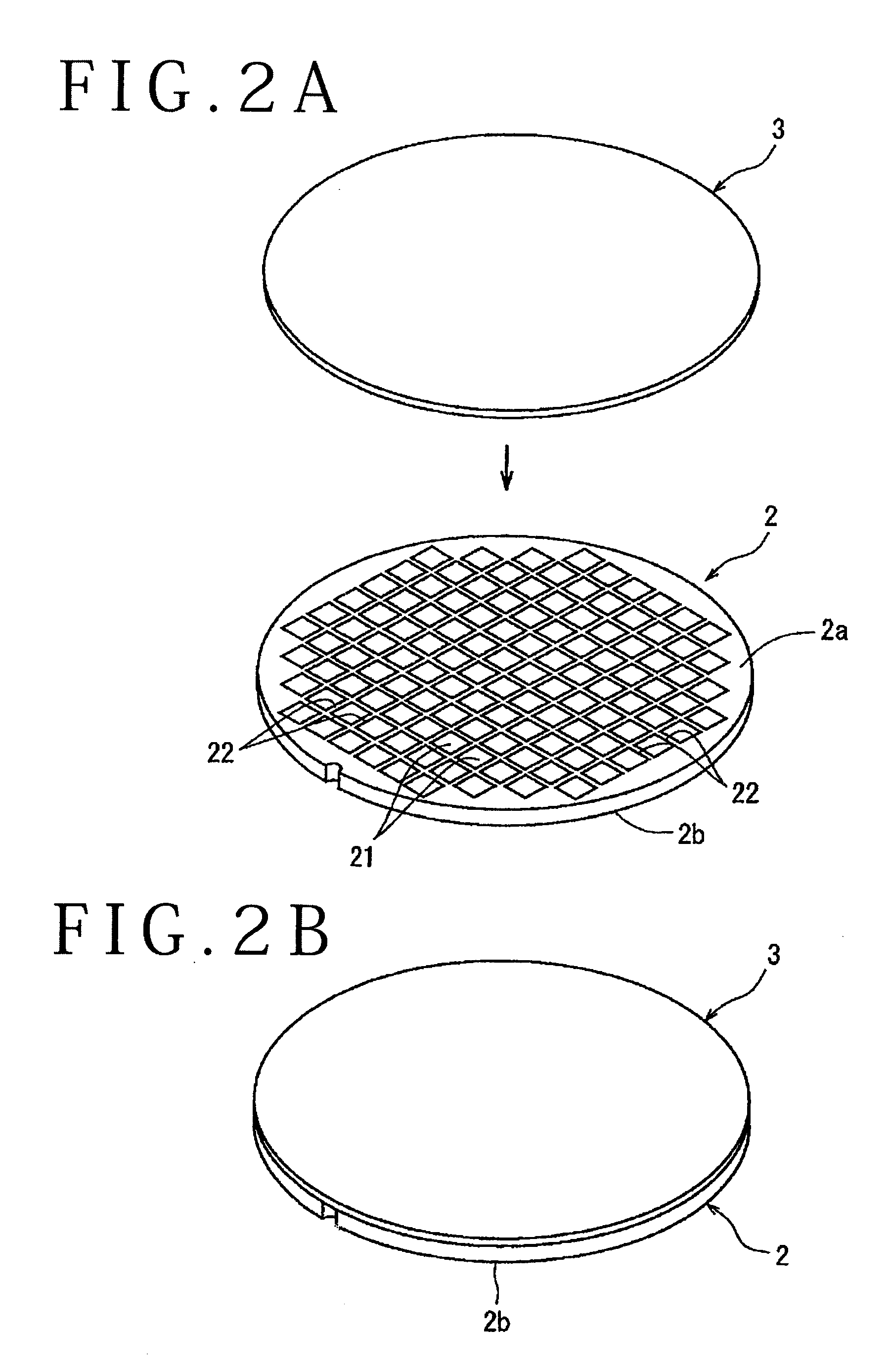 Wafer processing method including a filament forming step and an etching step