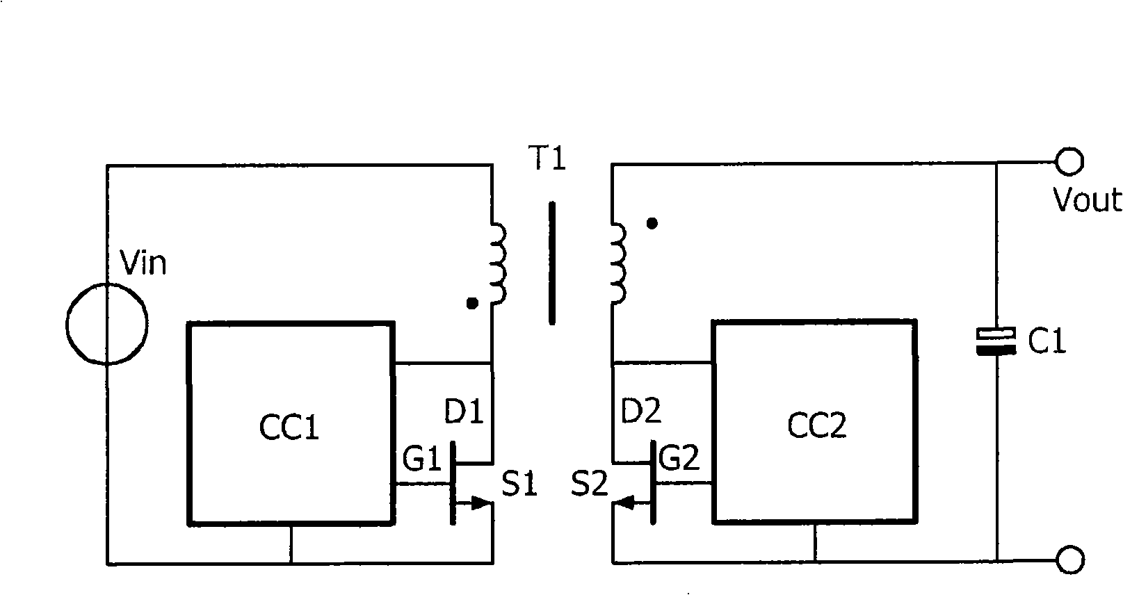 Switched mode power supply with synchronous rectifier