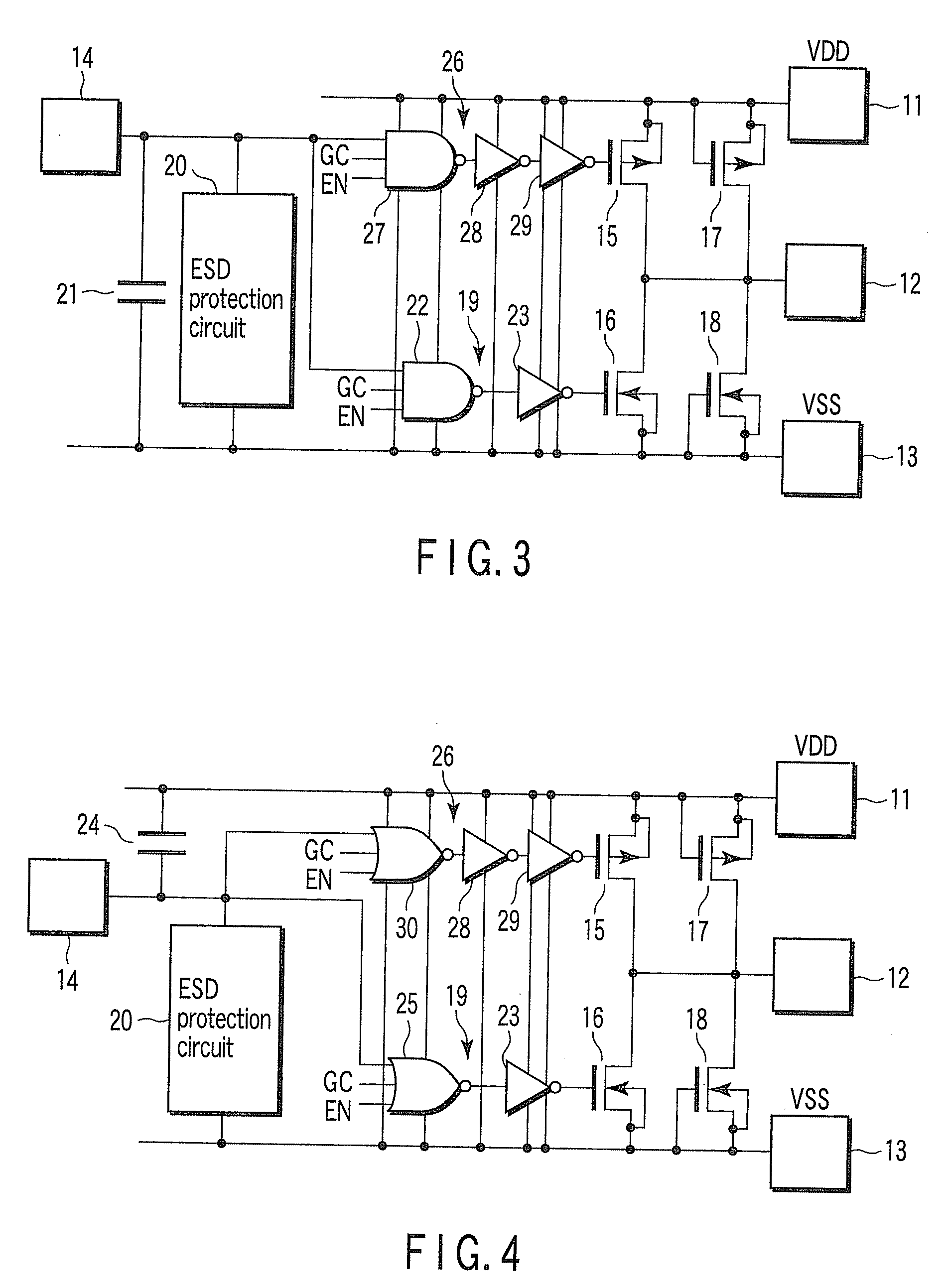 Semiconductor device having electrostatic protection circuit