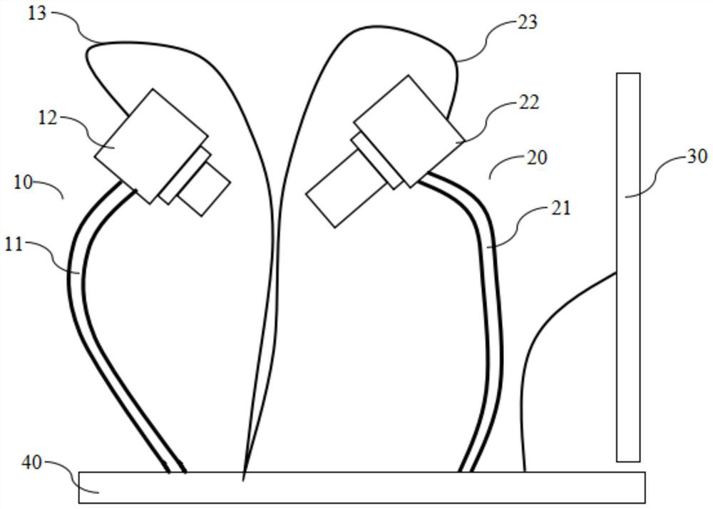 Tongue diagnosis imaging system based on infrared image and visible light image registration and image registration method