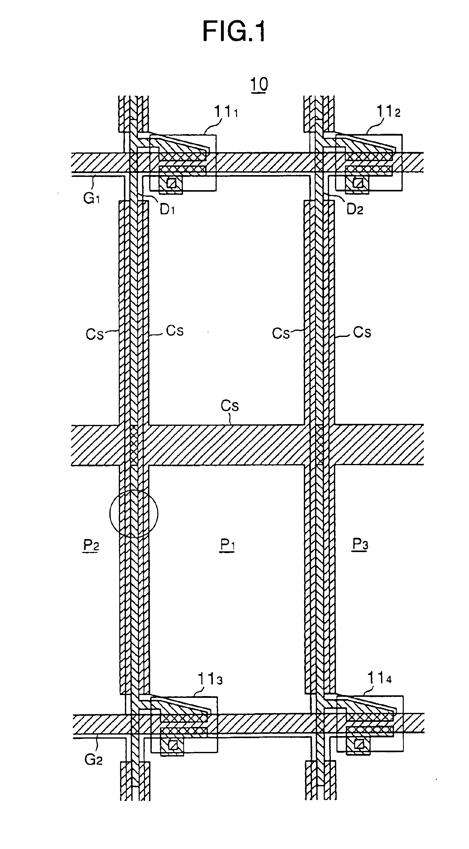 Driving of a liquid crystal display device
