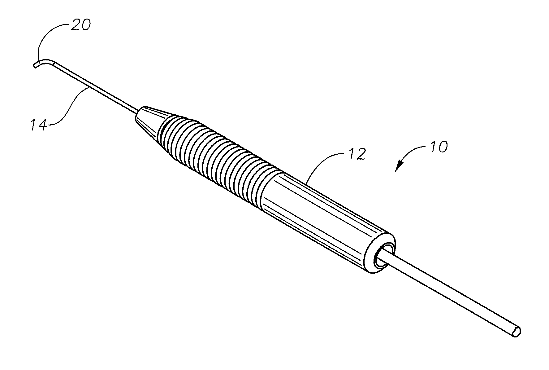 Articulating ophthalmic surgical probe