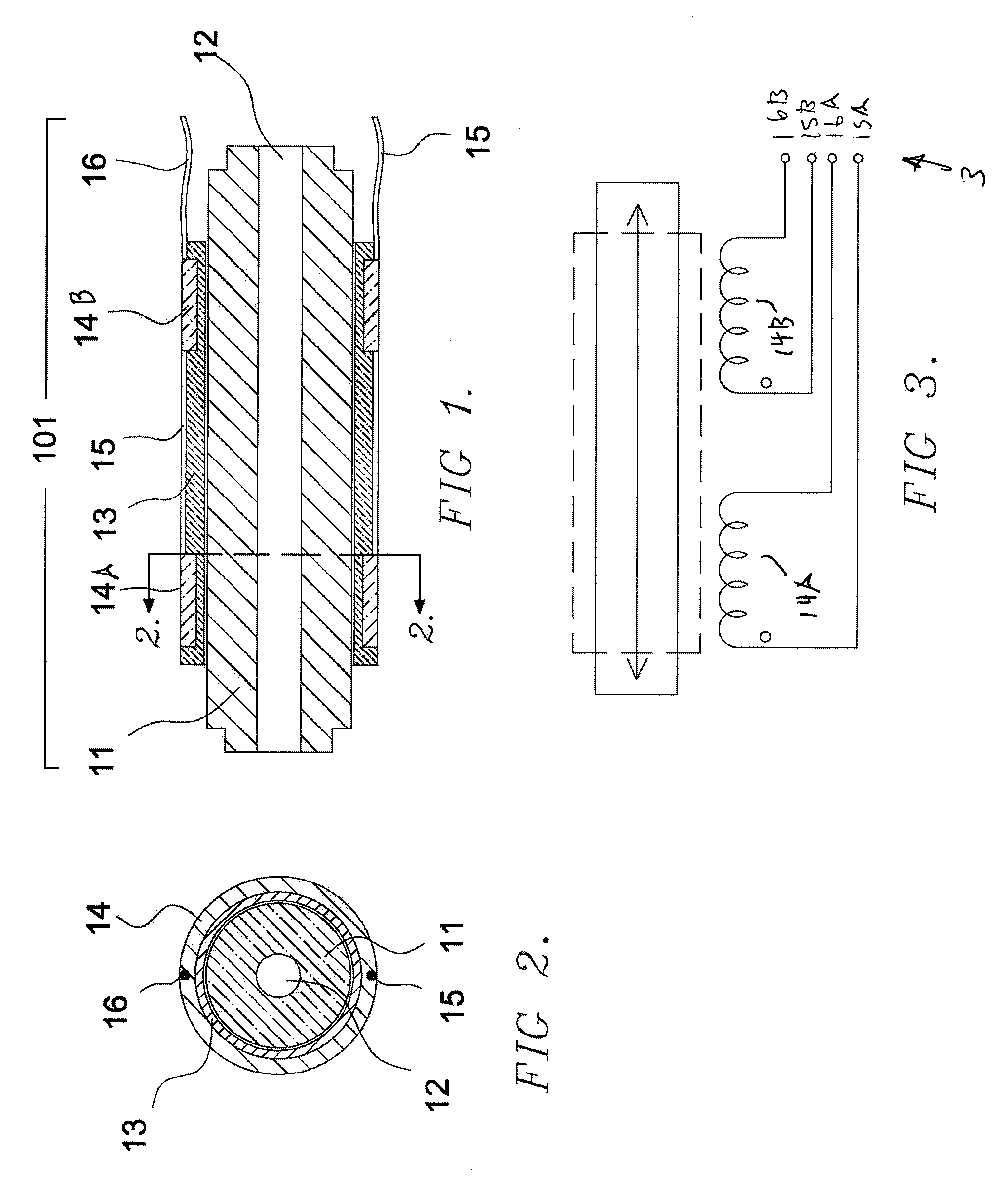 Magnetic linear actuator for deployable catheter tools
