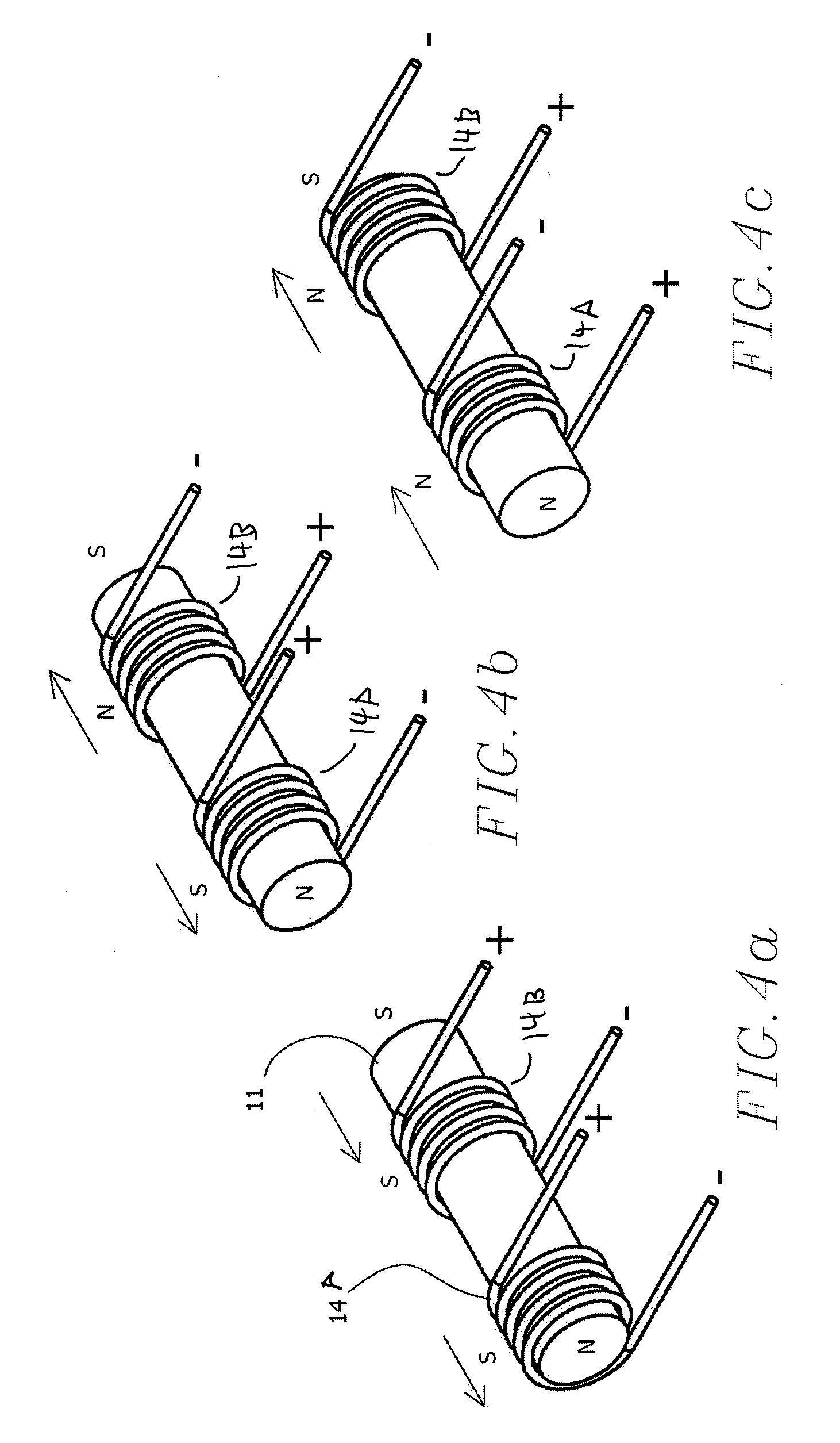 Magnetic linear actuator for deployable catheter tools