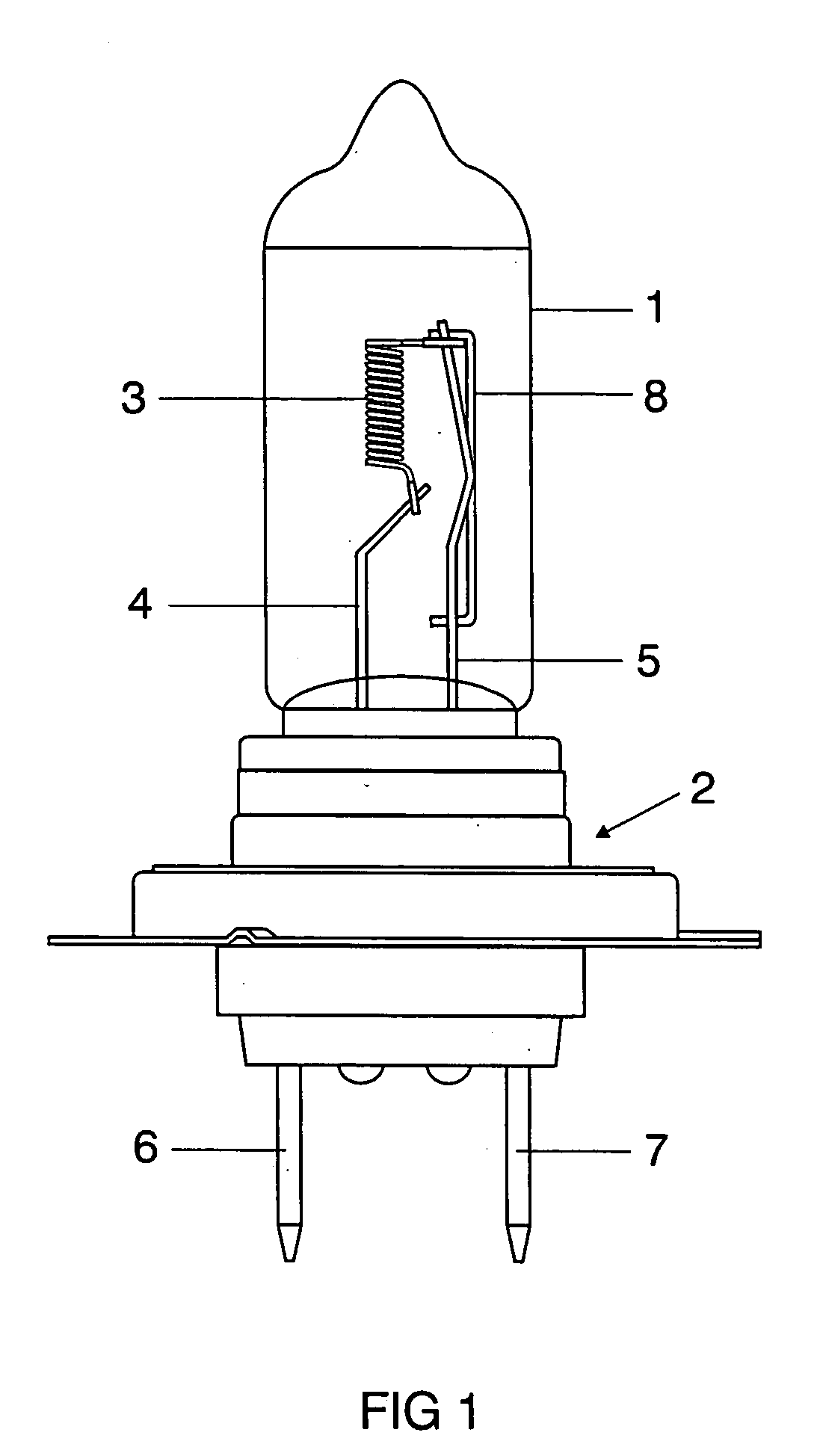 Electric incandescent lamp