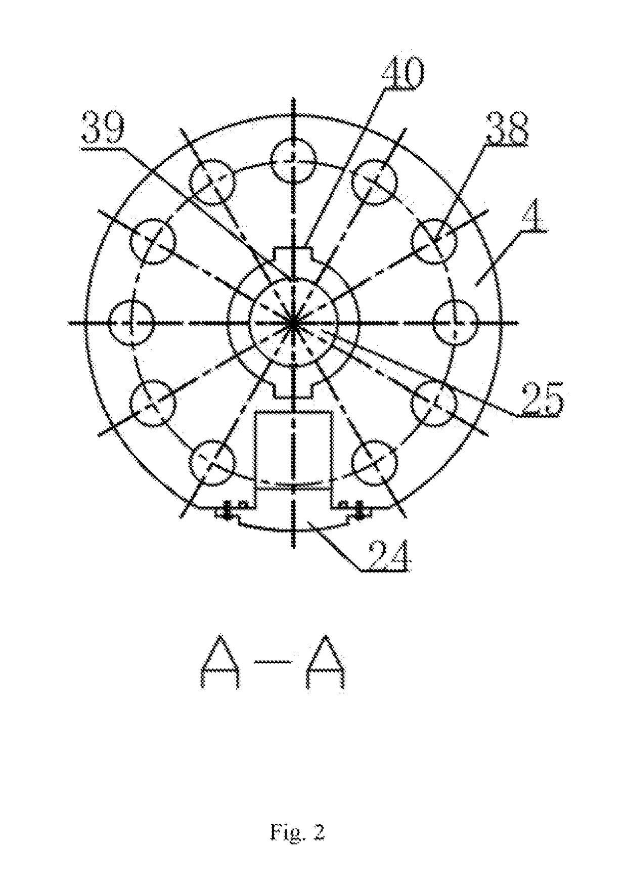 Dynamic inwardly eccentrically-placed directional drill bit type rotation guidance apparatus