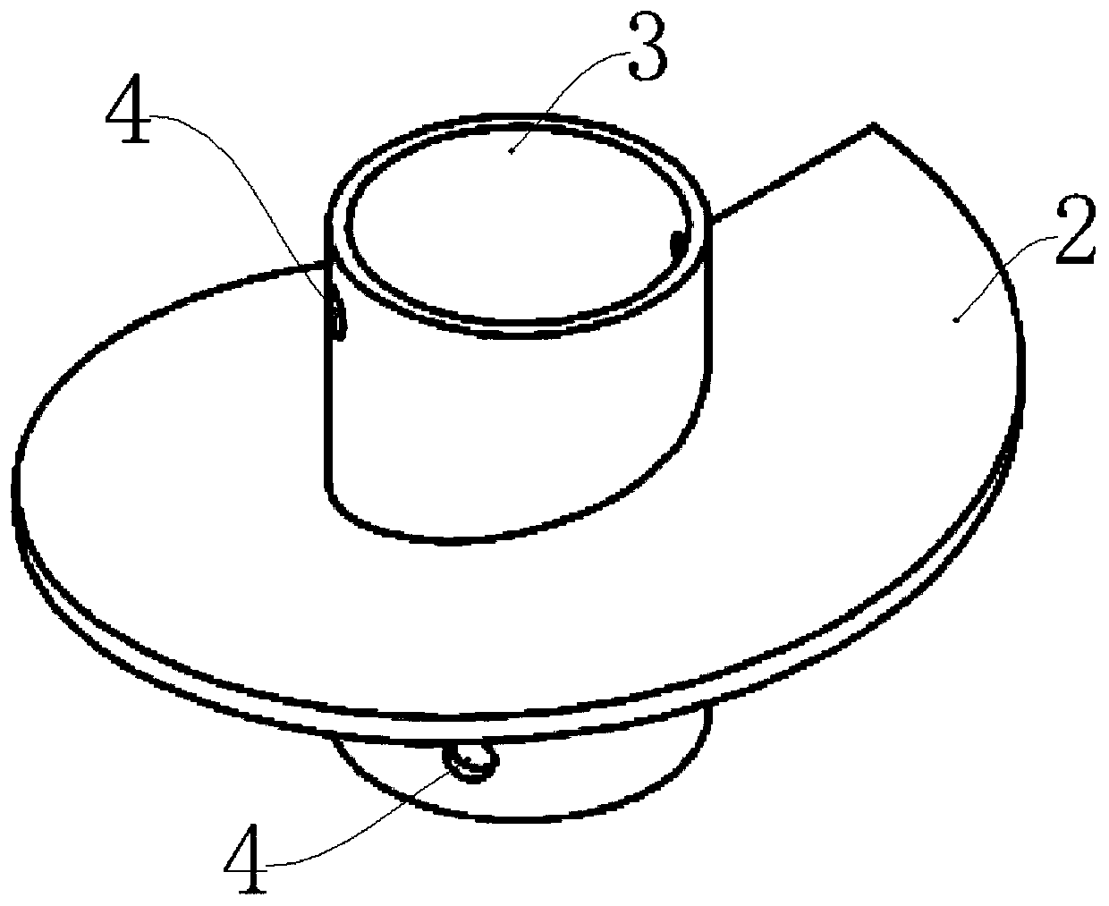 Ductile cast iron spiral pile