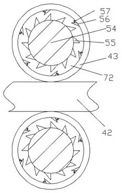 Protection type charging pile device capable of preventing occupation and adapting to different weathers