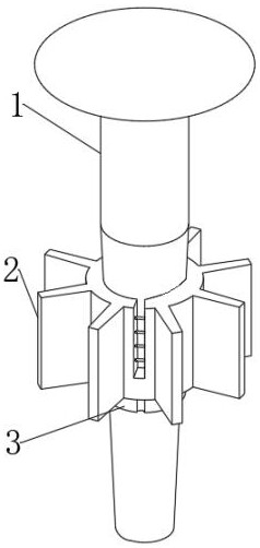 A fastening device for emergency repair of ships