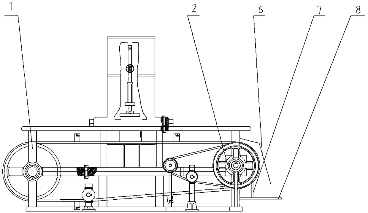 Honey pomelo slicing device and slicing method for producing honey pomelo preserved fruit