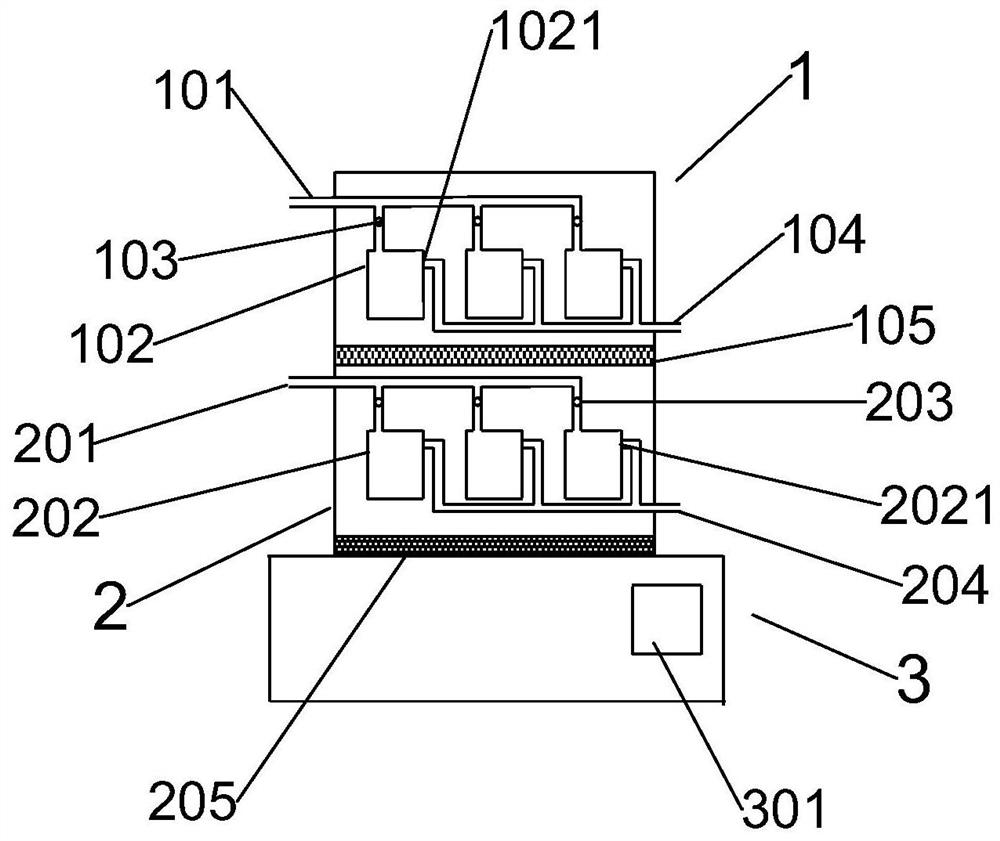 Toxicology experiment device and method for evaluating toxicity of pesticide by using toxicology experiment device