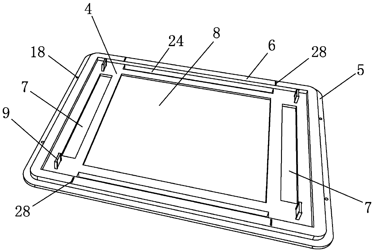 Portable shelf and placing method thereof