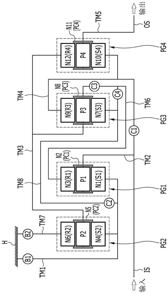 Planetary gear train for automatic transmission of vehicle