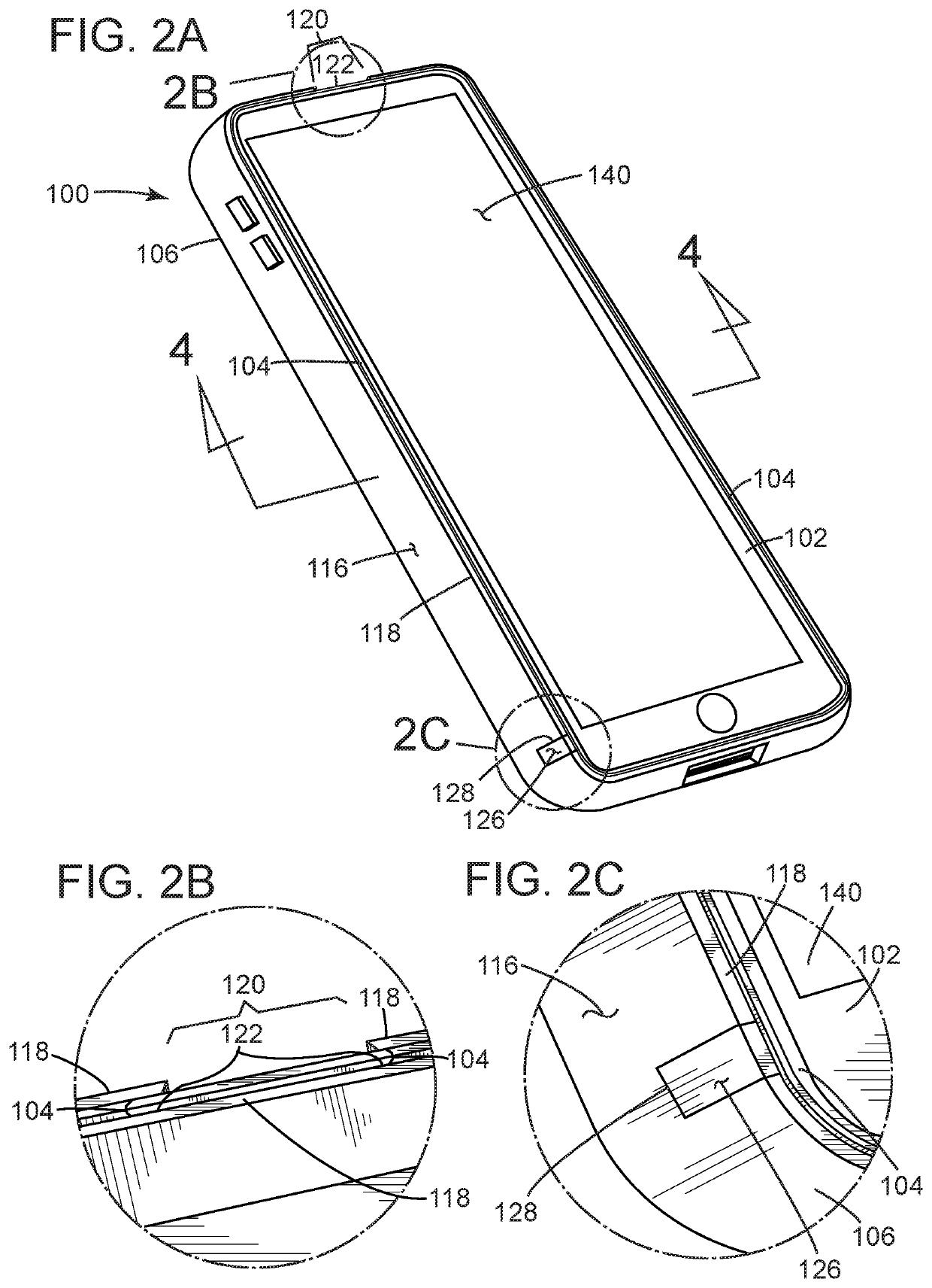 Wrist strap assembly for a mobile device