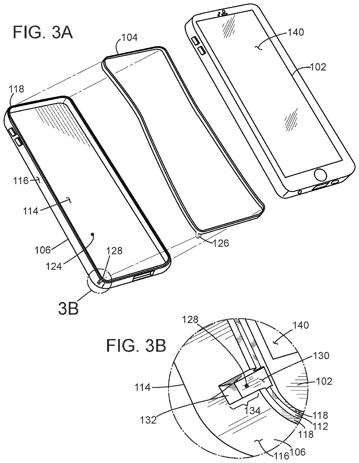 Wrist strap assembly for a mobile device