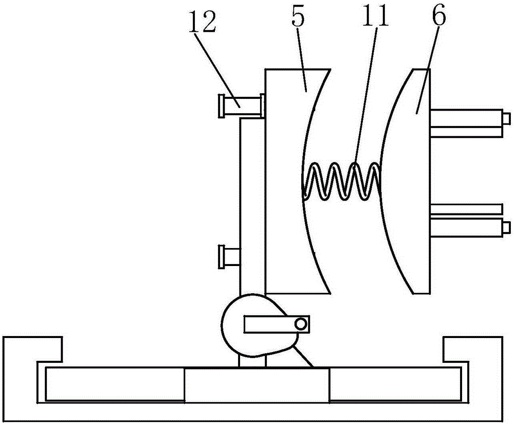 Clamp for vertical drilling of part