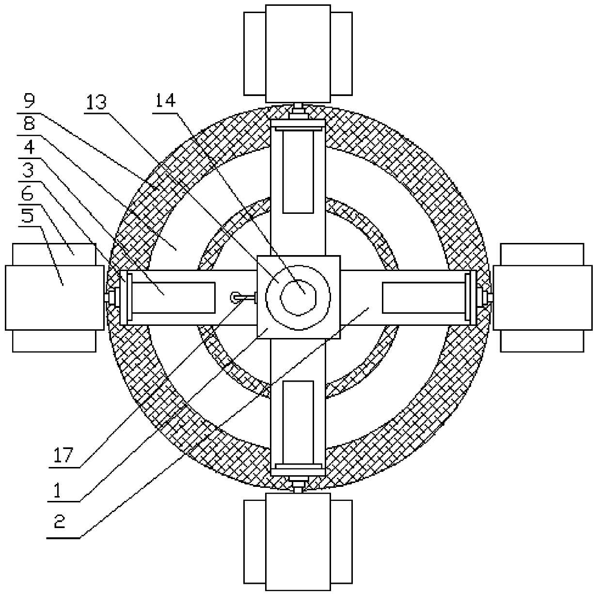 A control device suitable for improving the water environment of low-velocity water bodies and its use method