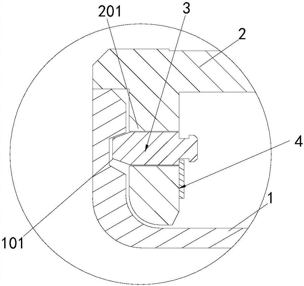 Housing structure, mobile terminal and assembling method of mobile terminal