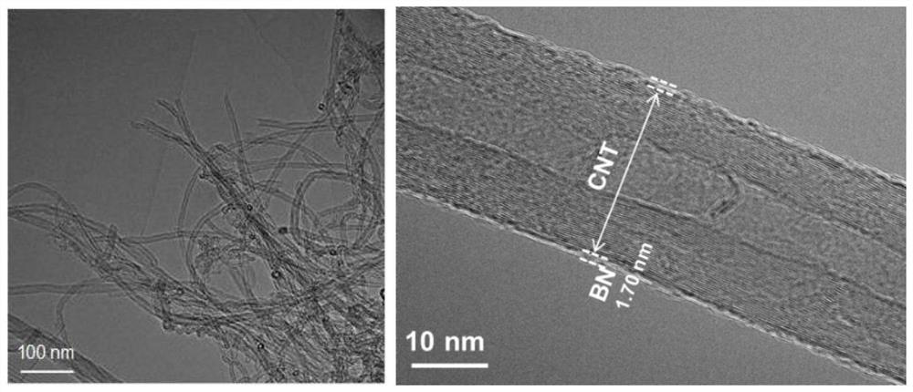 Preparation method of high-defect boron nitride supported atomic-scale dispersed metal catalyst