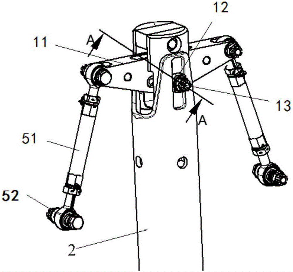 Intra-shaft operation rotor wing device