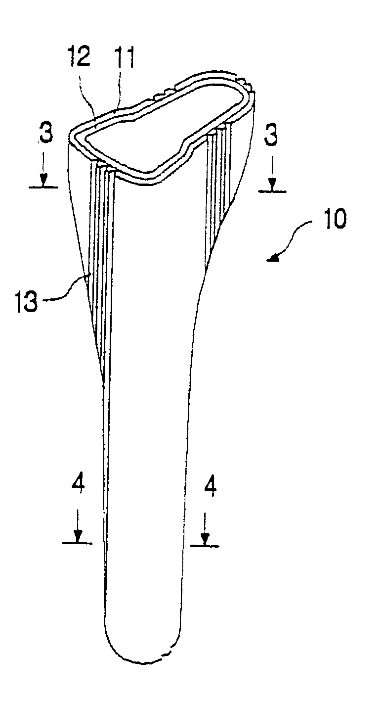 Cement jacket for a cemented artificial joint stem and artificial joint having the cement jacket