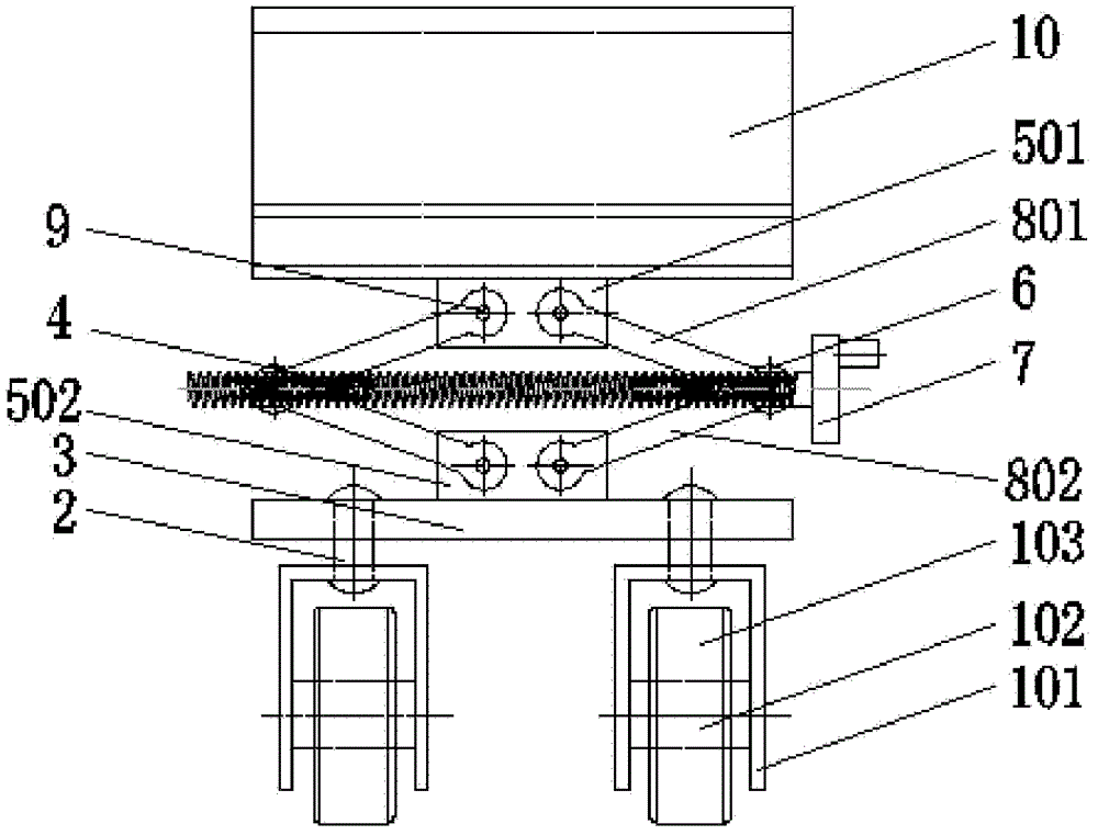 Automobile tire mounting and dismounting aid