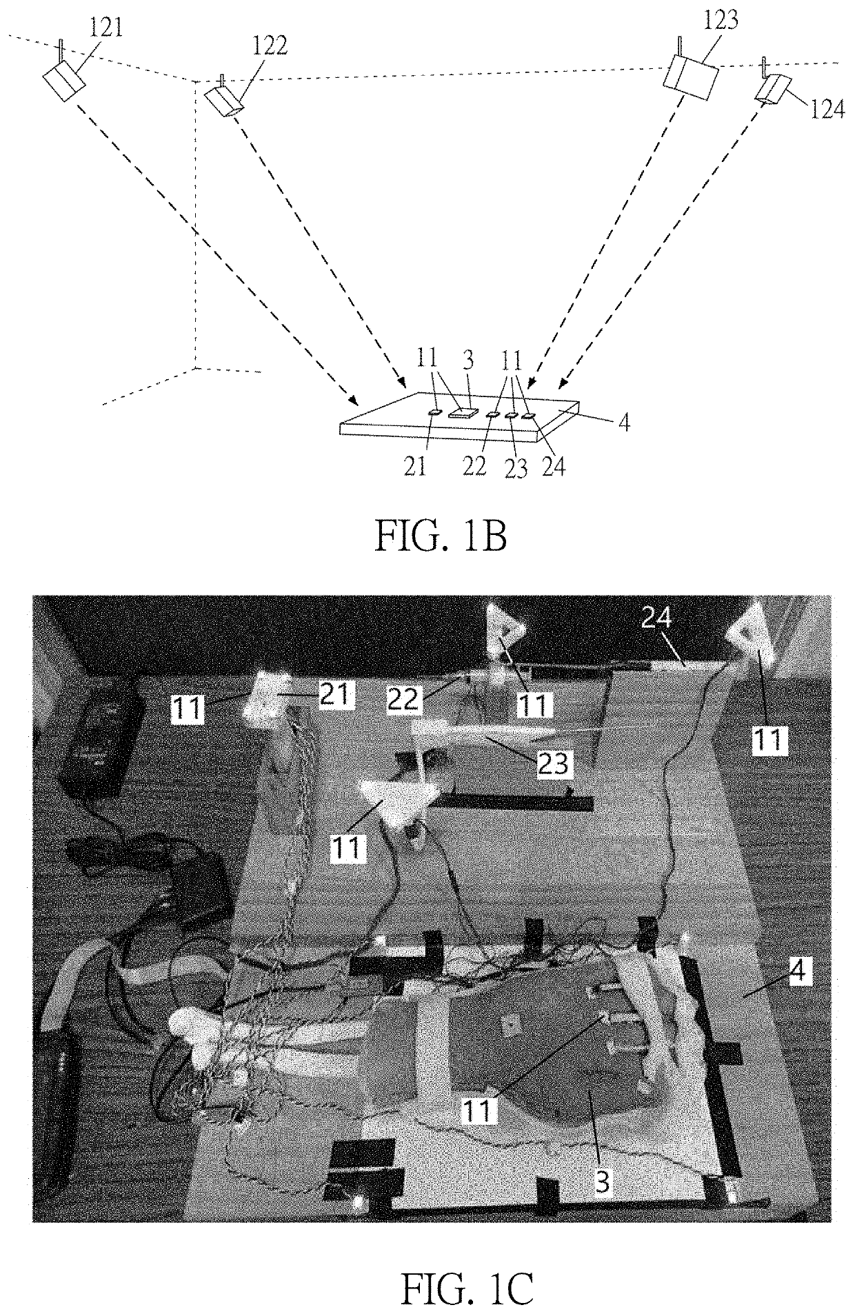 Optical tracking system and training system for medical equipment