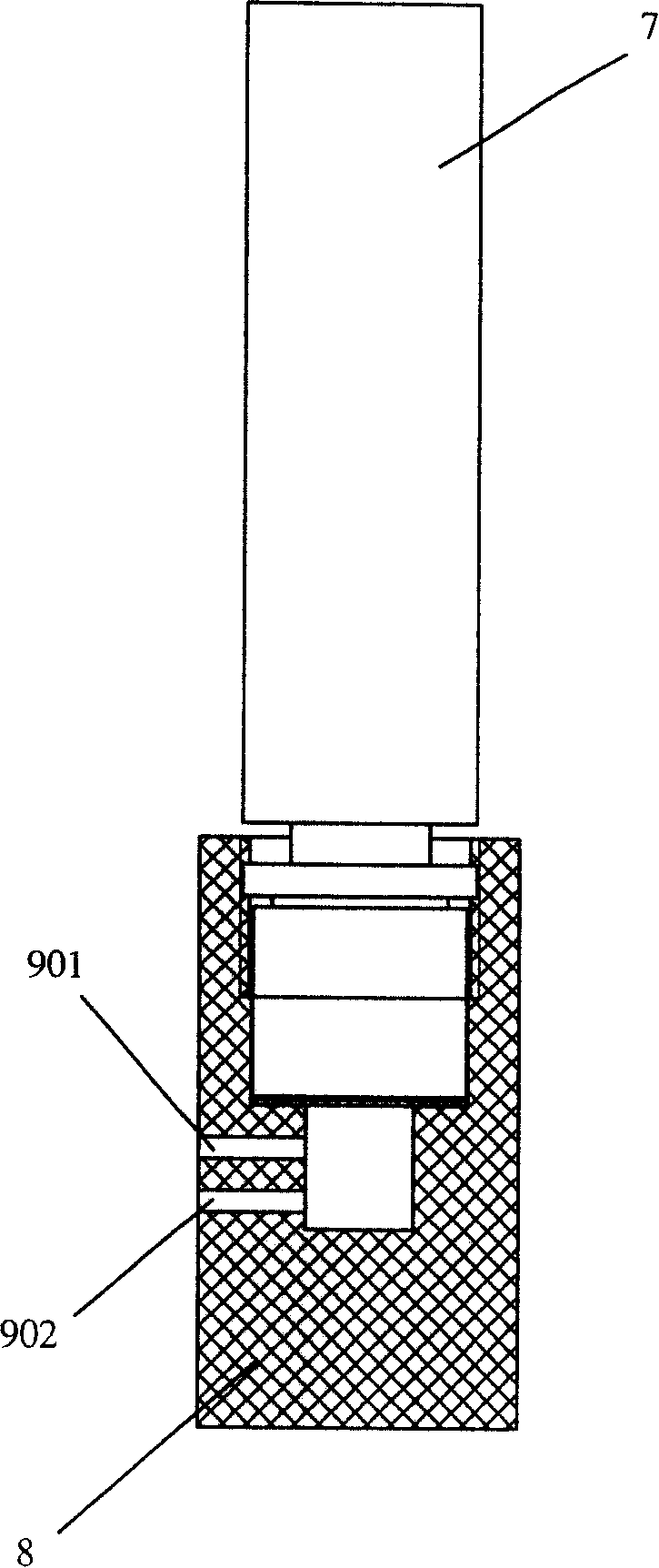 Microorganism electrode method BOD tacheometer temperature-control device and the tacheometer