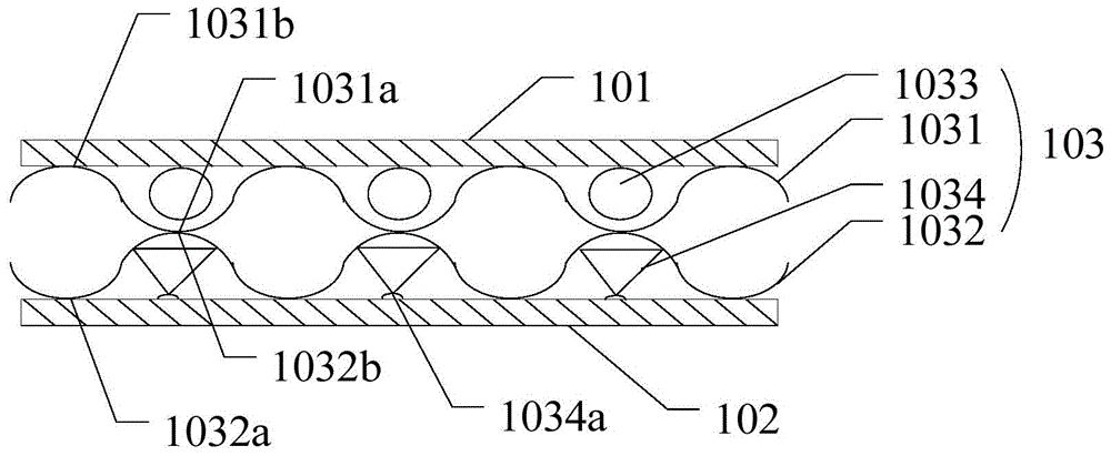 A corrugated cardboard, composite corrugated cardboard and composite corrugated box