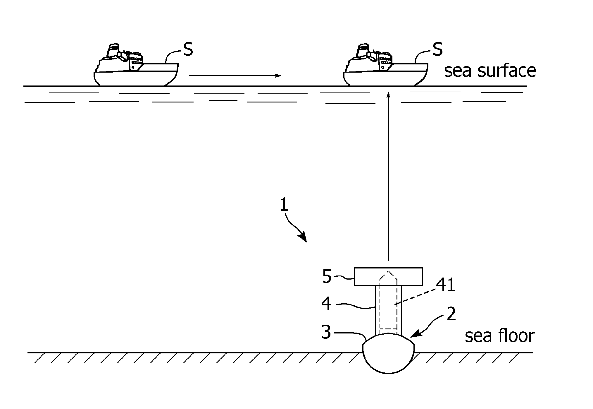 Sea-based buoyancy type torpedo storage and launch system, torpedo storage and launch apparatus, and buoyant rise type torpedo