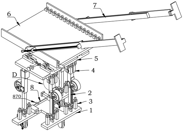 A modular electric control cabinet assembly vehicle