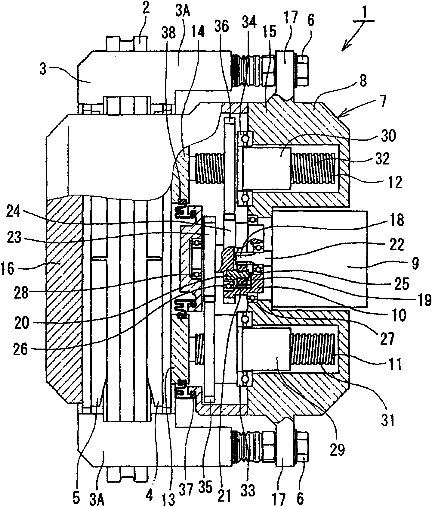 Electric disk brake