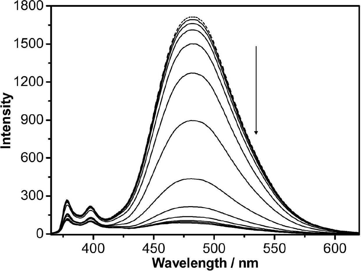 N,N'-dipyrene butyryl lysine and application thereof