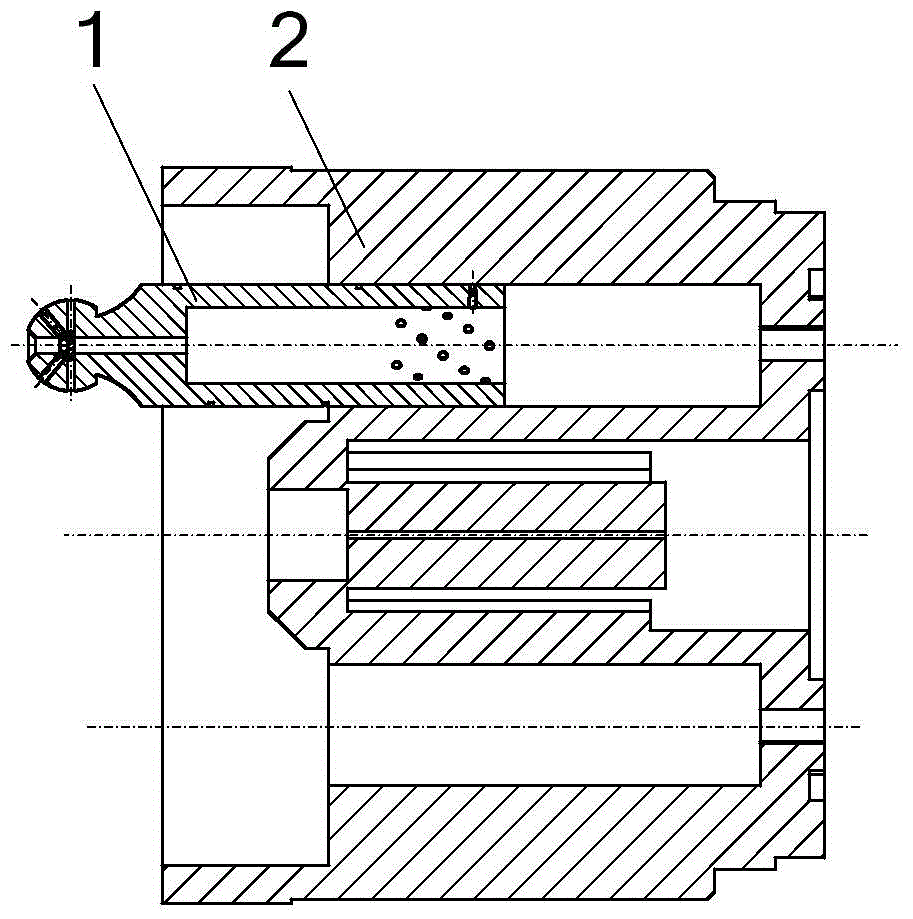 Piston friction pair of high-pressure seawater axial piston pump with bionic non-smooth surface