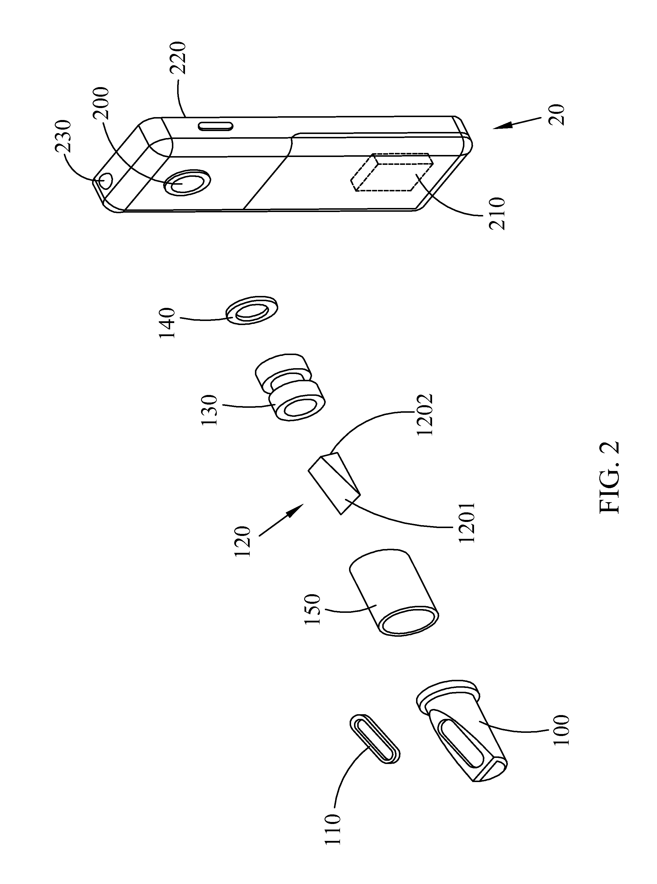 Image-based refractive index measuring system