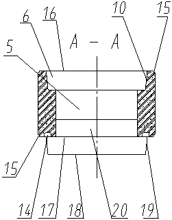 Quoin brick of hollowed automatic centering seam-locking shock-resistant wall brick