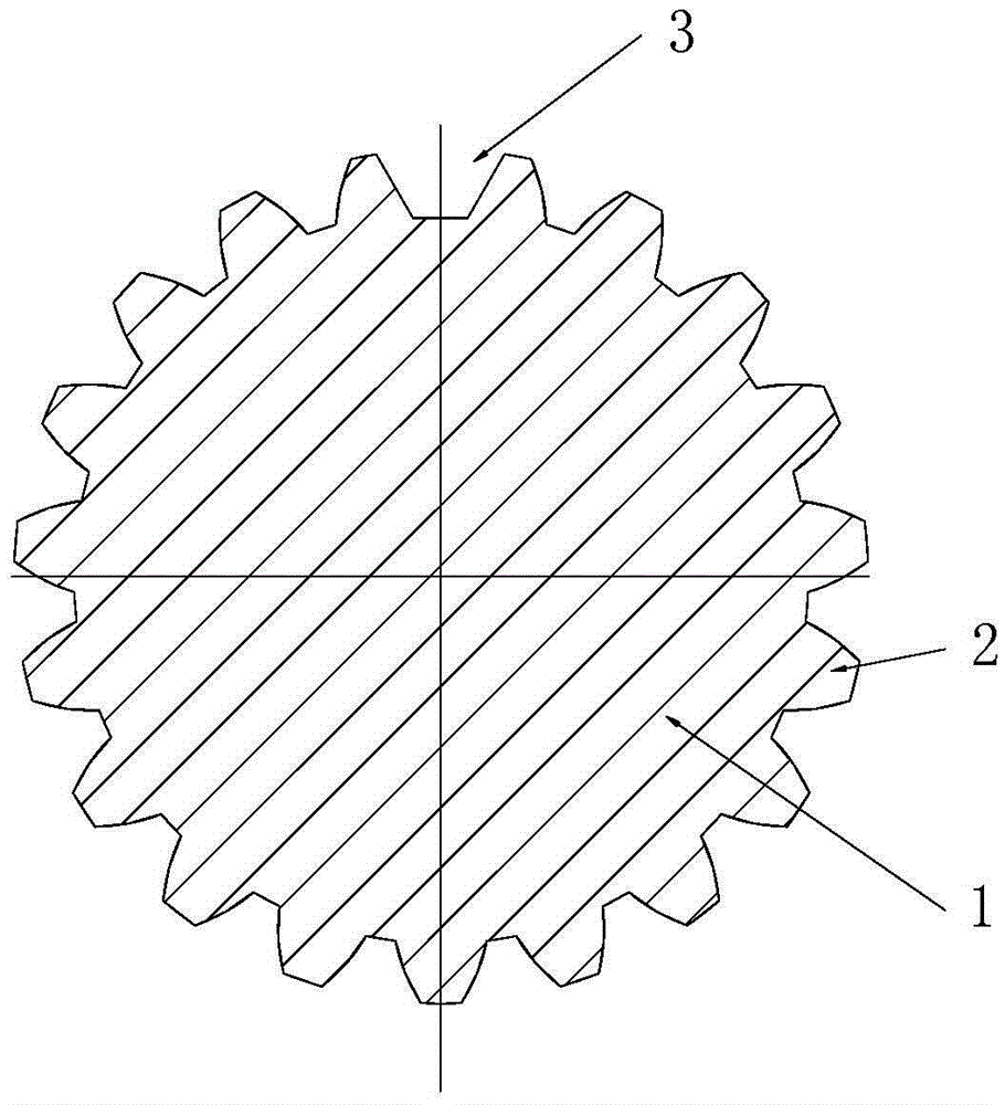 Groove milling, clamping and positioning device for spline shaft