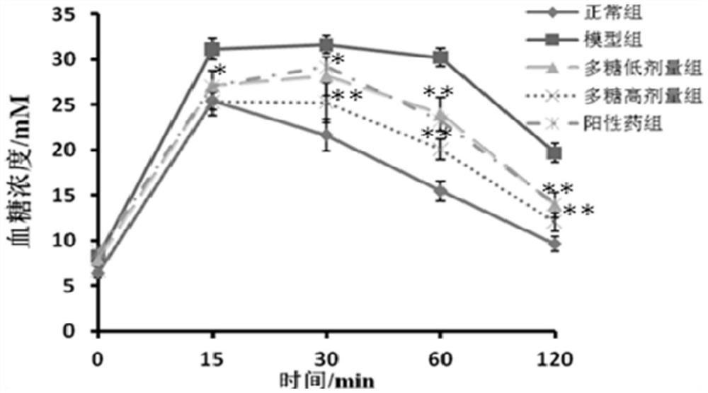 Alisma polysaccharide with effect of improving insulin resistance and its extraction method and application