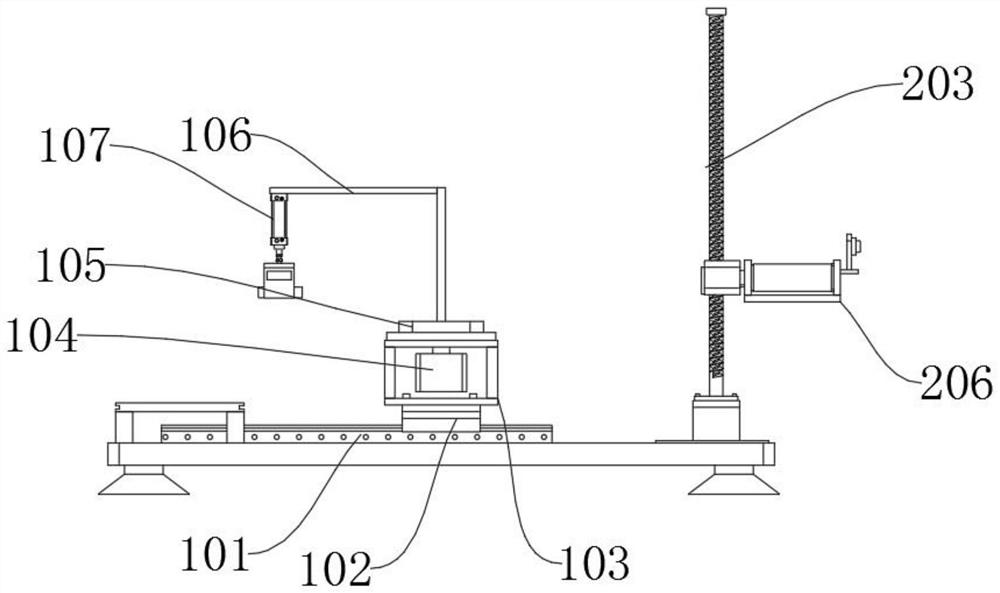 Intelligent associated robot device capable of achieving continuous construction on building site