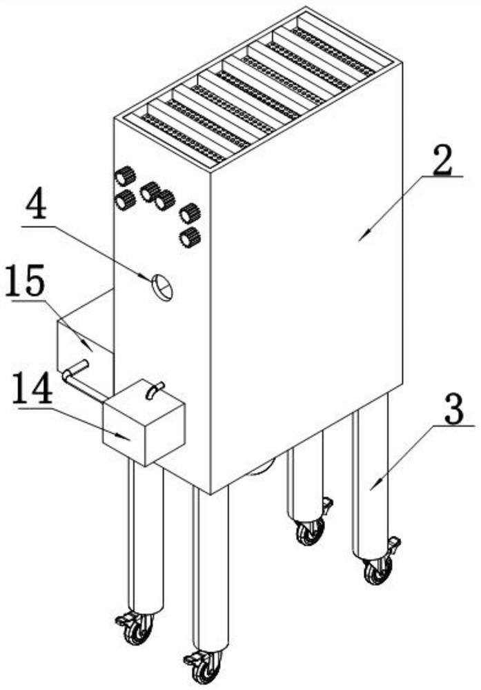 Environment-friendly flame-retardant conductive foam, and preparation method and device thereof