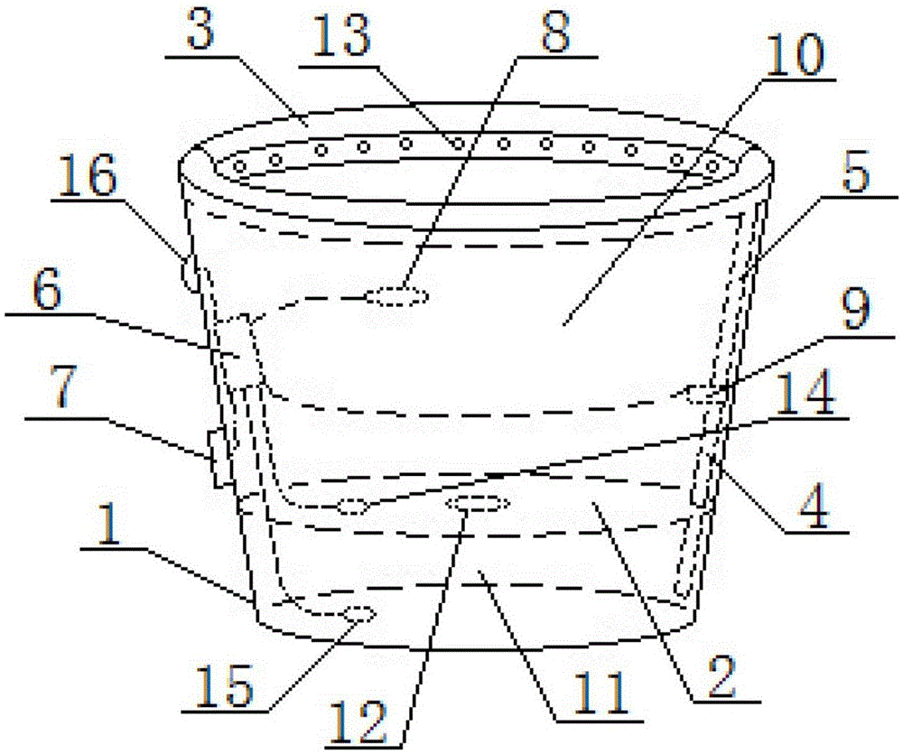 Intelligent and automatic water storage and self-irrigation type flowerpot