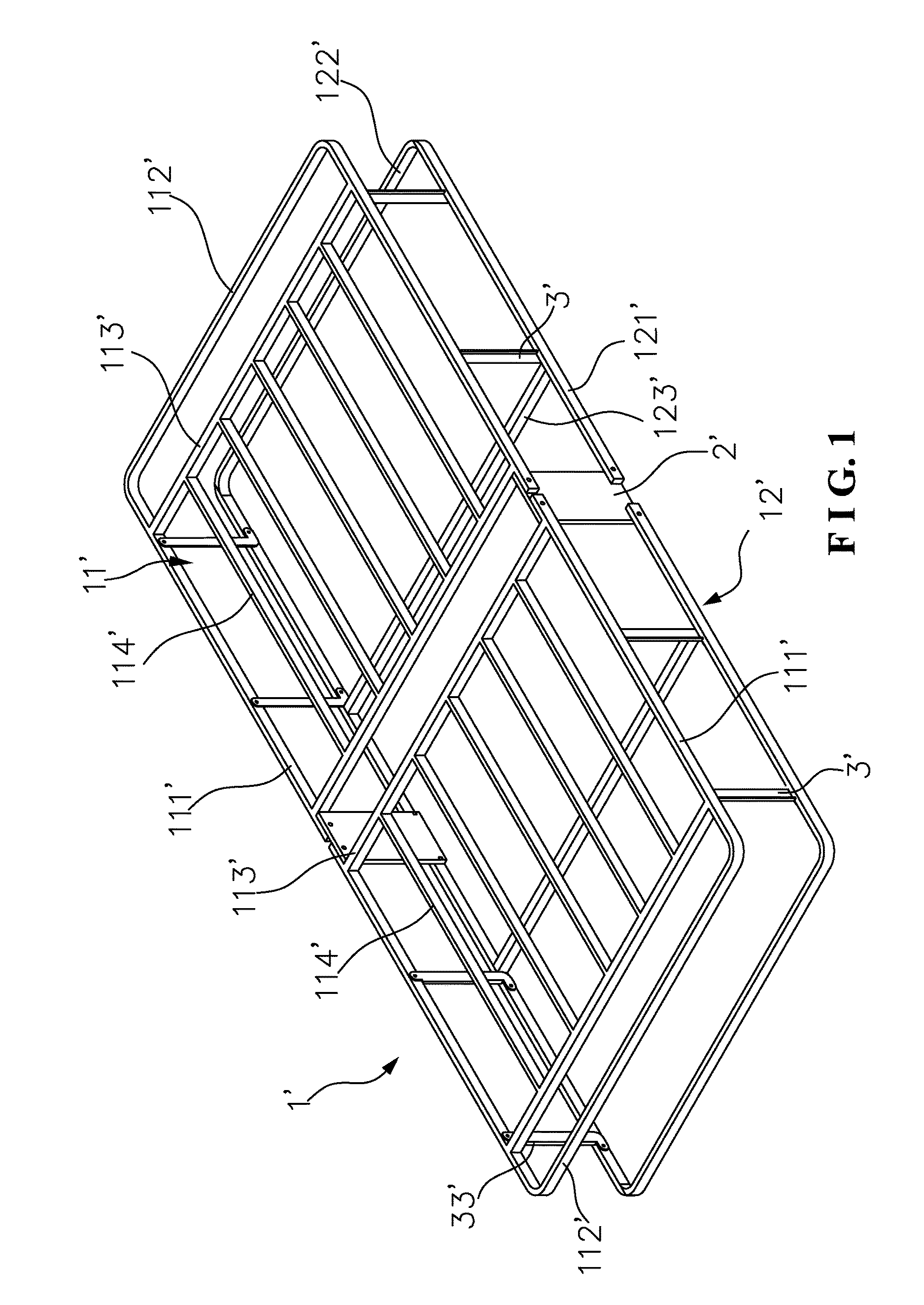 Bed frame connector