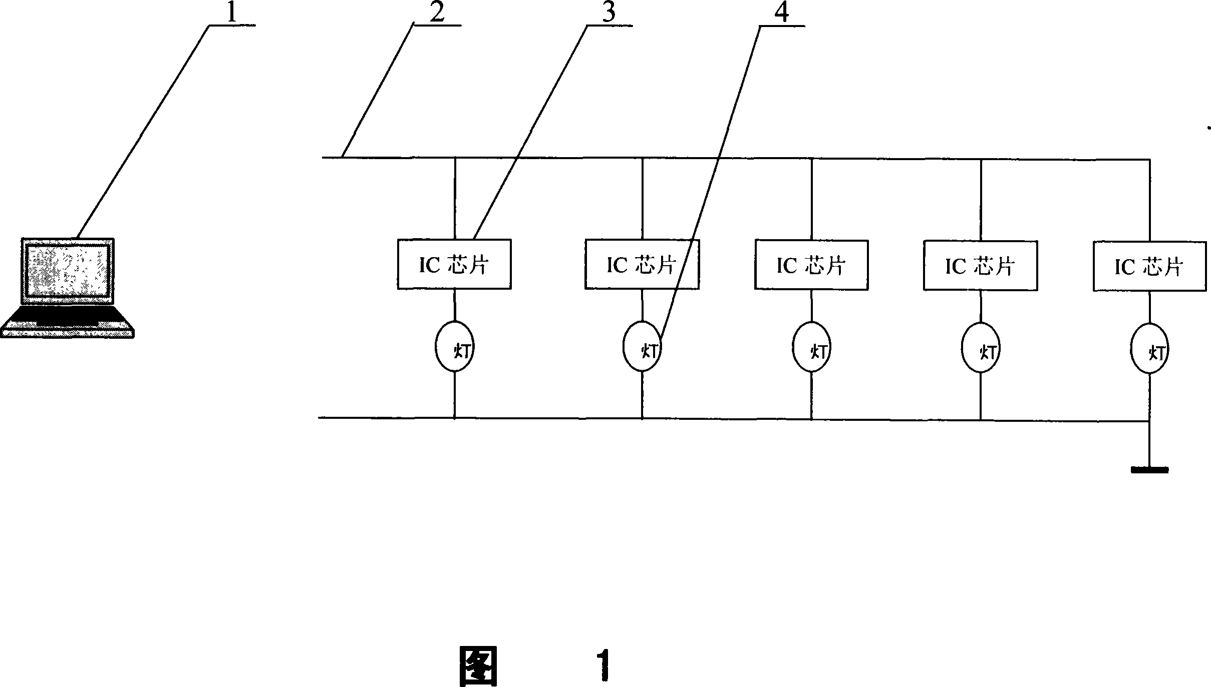Method and device for automatically controlling lamps